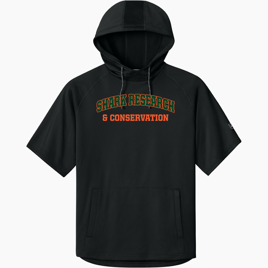 Shark Research & Conservation The Official Online Store <span class="pdp-name-mascot">SRC Sharks</span> Richardson Men's Charge Performance Fleece Short Sleeve Hoodie