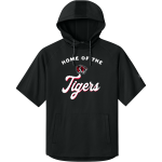 Belle Plaine Tigers <span class="pdp-name-mascot">Belle Plaine Tigers</span> Richardson Men's Charge Performance Fleece Short Sleeve Hoodie Front Thumbnail