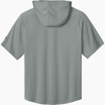 Inter-City Baptist Inter-City Baptist H <span class="pdp-name-mascot">Inter-City Baptist High School</span> Richardson Men's Charge Performance Fleece Short Sleeve Hoodie Back Thumbnail