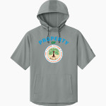 Bedford Stuyvesant Early Childhood Development Center <span class="pdp-name-mascot">Bedford Stuyvesant Teddy Bears</span> Richardson Men's Charge Performance Fleece Short Sleeve Hoodie Front Thumbnail