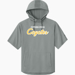 Cypress Creek Coyotes <span class="pdp-name-mascot">Cypress Creek Coyotes</span> Richardson Men's Charge Performance Fleece Short Sleeve Hoodie Front Thumbnail
