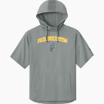 Paul Duke STEM Trailblazers <span class="pdp-name-mascot">Paul Duke High School Trailblazers</span> Richardson Men's Charge Performance Fleece Short Sleeve Hoodie Front Thumbnail