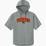 Frost Vikings <span class="pdp-name-mascot">Frost Vikings</span> Richardson Men's Charge Performance Fleece Short Sleeve Hoodie Front Thumbnail