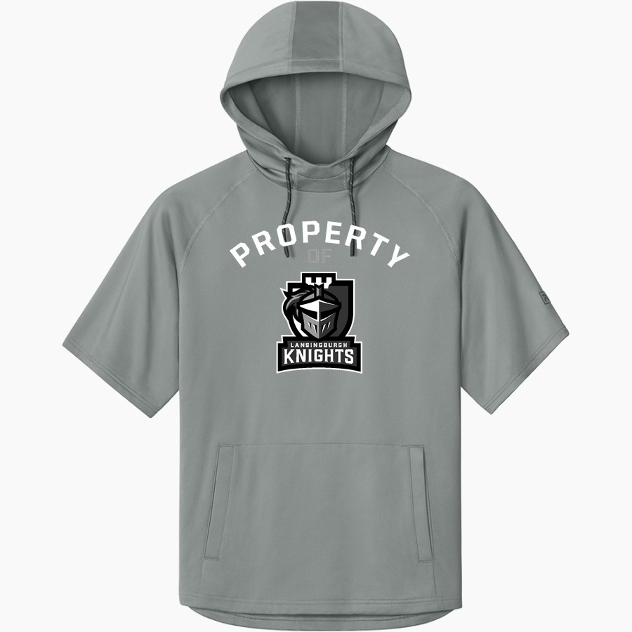Lansingburgh Knights The Official Online Store <span class="pdp-name-mascot">Lansingburgh Knights</span> Richardson Men's Charge Performance Fleece Short Sleeve Hoodie
