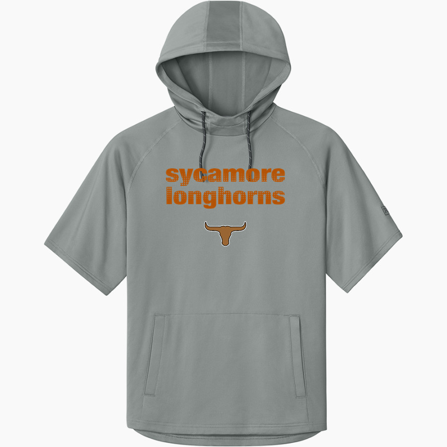 Sycamore Longhorns <span class="pdp-name-mascot">Sycamore Elementary School Longhorns</span> Richardson Men's Charge Performance Fleece Short Sleeve Hoodie