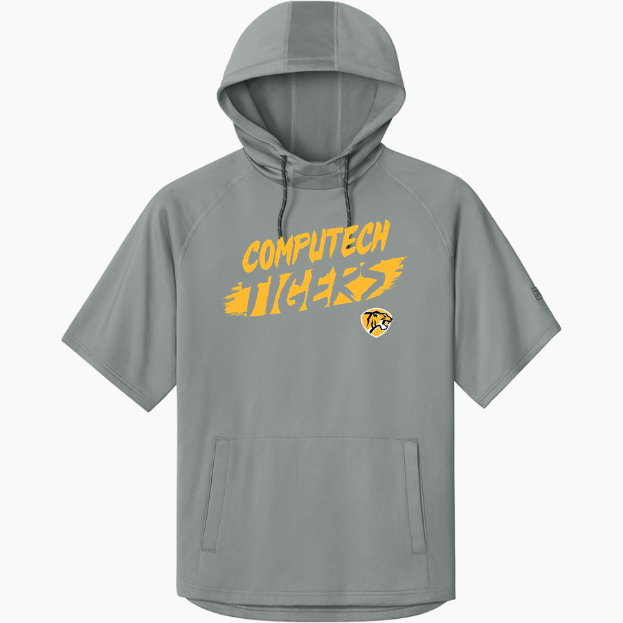 Computech Tigers <span class="pdp-name-mascot">Computech Middle School Tigers</span> Richardson Men's Charge Performance Fleece Short Sleeve Hoodie