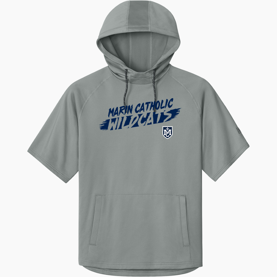 Marin Catholic Wildcats <span class="pdp-name-mascot">Marin Catholic Wildcats</span> Richardson Men's Charge Performance Fleece Short Sleeve Hoodie