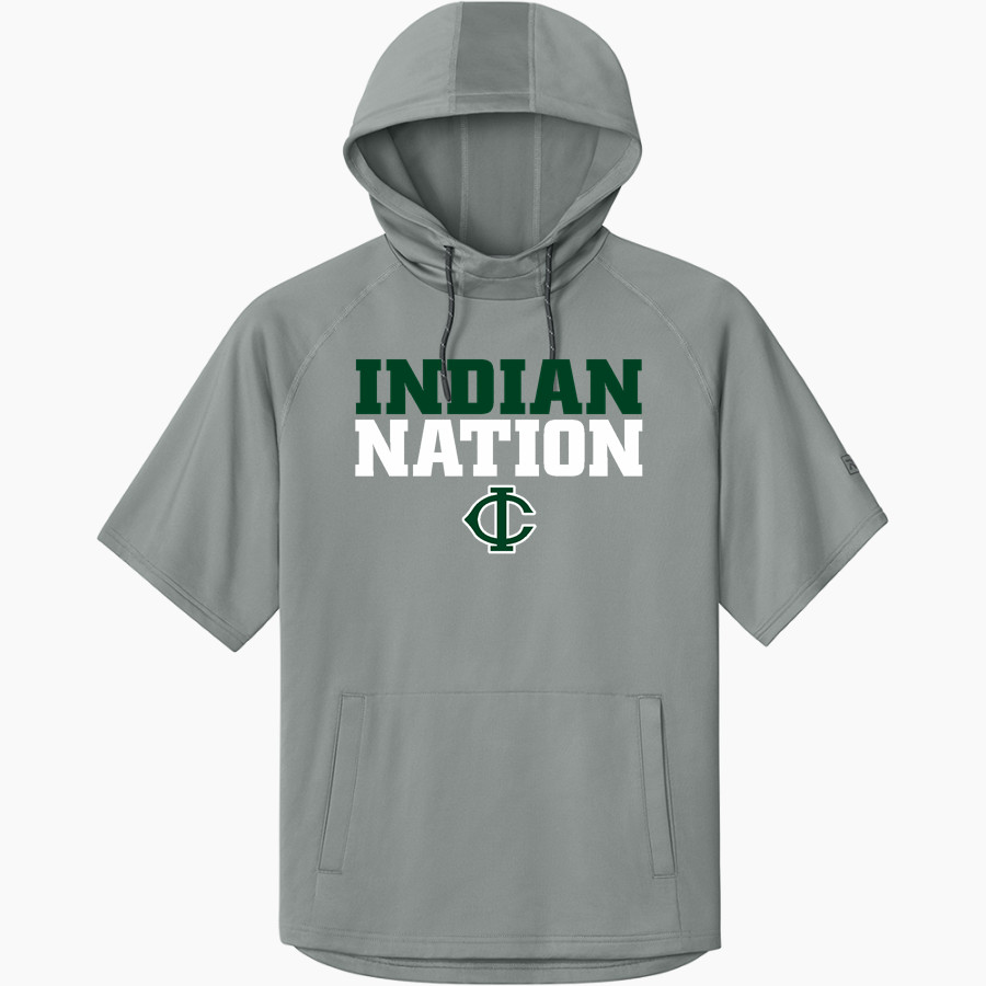 CATOOSA HIGH SCHOOL INDIANS <span class="pdp-name-mascot">CATOOSA INDIANS</span> Richardson Men's Charge Performance Fleece Short Sleeve Hoodie
