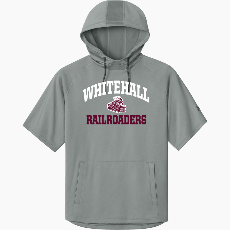 Whitehall Railroaders <span class="pdp-name-mascot">Whitehall Railroaders</span> Richardson Men's Charge Performance Fleece Short Sleeve Hoodie