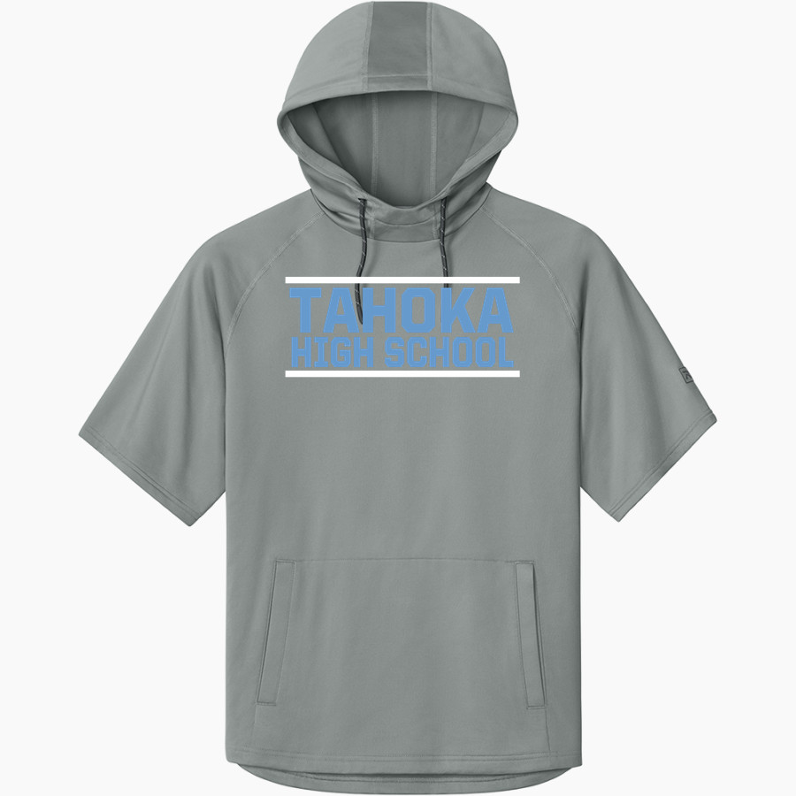 TAHOKA HIGH SCHOOL BULLDOGS <span class="pdp-name-mascot">TAHOKA BULLDOGS</span> Richardson Men's Charge Performance Fleece Short Sleeve Hoodie
