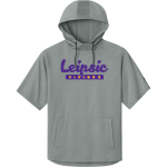 LEIPSIC HIGH SCHOOL VIKINGS <span class="pdp-name-mascot">LEIPSIC VIKINGS</span> Richardson Men's Charge Performance Fleece Short Sleeve Hoodie Front Thumbnail