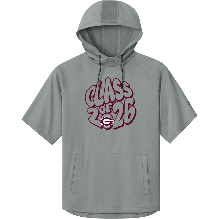 Gloversville High School <span class="pdp-name-mascot">Gloversville Dragon Huskies</span> Richardson Men's Charge Performance Fleece Short Sleeve Hoodie