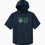 Frances Xavier Warde Jaguars <span class="pdp-name-mascot">Frances Xavier Warde School Jaguars</span> Richardson Men's Charge Performance Fleece Short Sleeve Hoodie Front Thumbnail