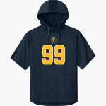 Warner Royals <span class="pdp-name-mascot">Warner Royals</span> Richardson Men's Charge Performance Fleece Short Sleeve Hoodie Front Thumbnail