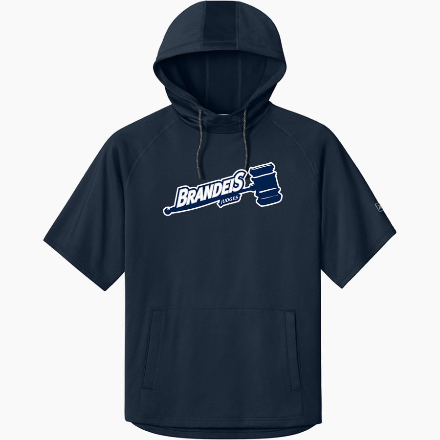 Brandeis Judges Online Store <span class="pdp-name-mascot">Brandeis Judges</span> Richardson Men's Charge Performance Fleece Short Sleeve Hoodie
