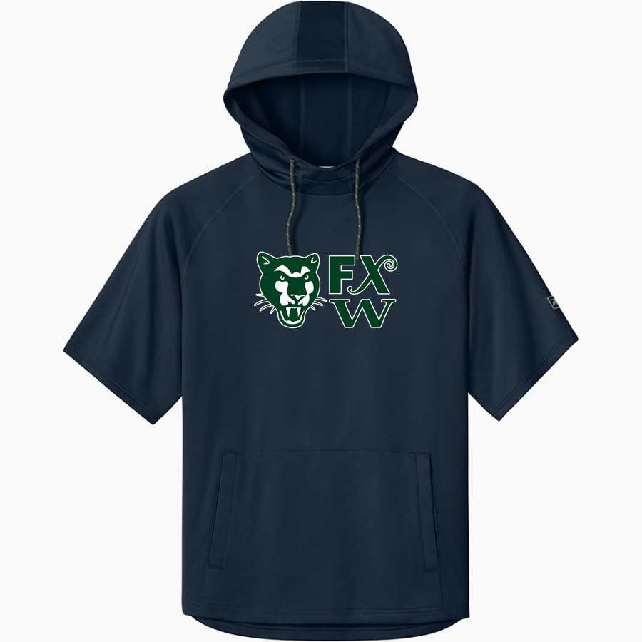 Frances Xavier Warde Jaguars <span class="pdp-name-mascot">Frances Xavier Warde School Jaguars</span> Richardson Men's Charge Performance Fleece Short Sleeve Hoodie