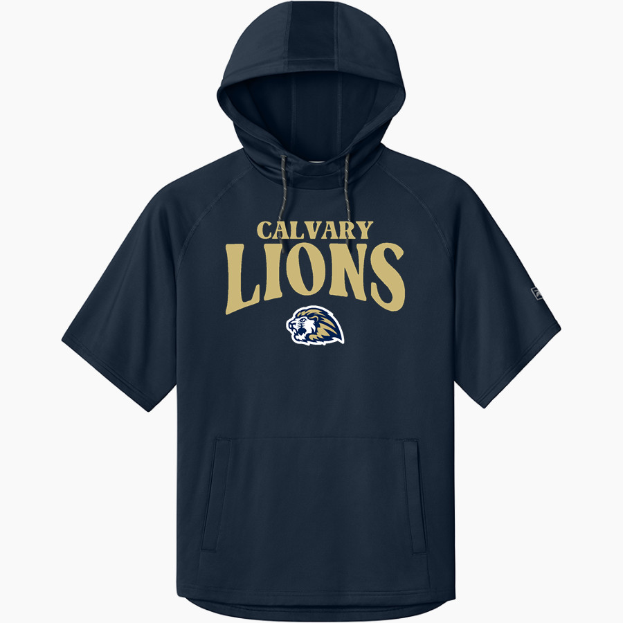 Calvary Lions <span class="pdp-name-mascot">Calvary Lions</span> Richardson Men's Charge Performance Fleece Short Sleeve Hoodie
