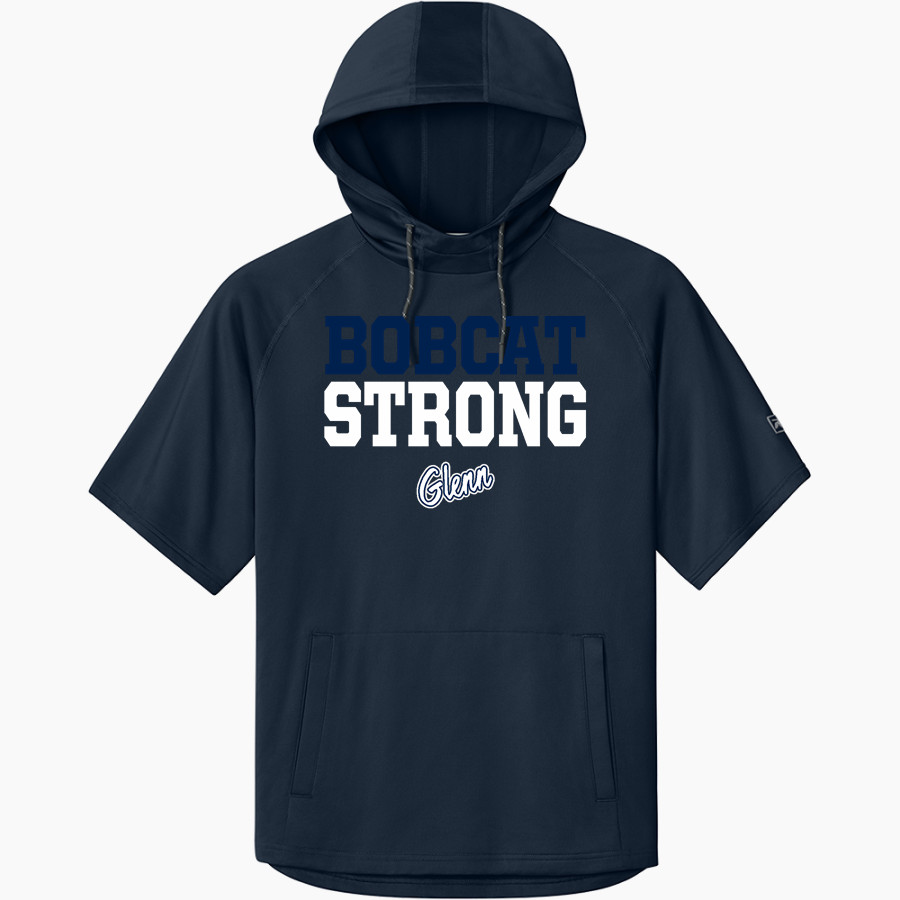 John Glenn Bobcats <span class="pdp-name-mascot">Glenn Bobcats</span> Richardson Men's Charge Performance Fleece Short Sleeve Hoodie