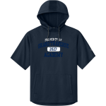 Grand Traverse Academy Mustangs <span class="pdp-name-mascot">Grand Traverse Academy Mustangs</span> Richardson Men's Charge Performance Fleece Short Sleeve Hoodie Front Thumbnail
