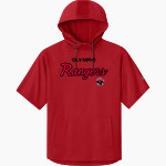 Olympic College Official Store of the Rangers <span class="pdp-name-mascot">Olympic College Rangers</span> Richardson Men's Charge Performance Fleece Short Sleeve Hoodie Front Thumbnail