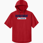Bureau Of Fire Harrisburg Department <span class="pdp-name-mascot">Bureau Of Fire Harrisburg Department</span> Richardson Men's Charge Performance Fleece Short Sleeve Hoodie Front Thumbnail