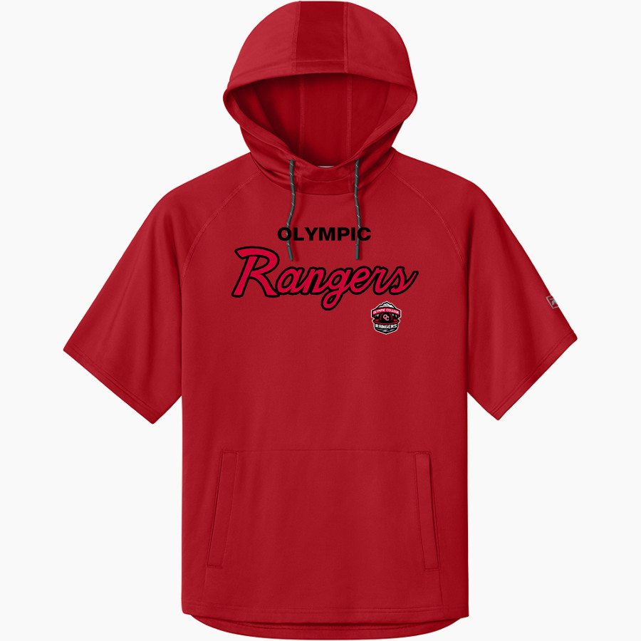 Olympic College Official Store of the Rangers <span class="pdp-name-mascot">Olympic College Rangers</span> Richardson Men's Charge Performance Fleece Short Sleeve Hoodie