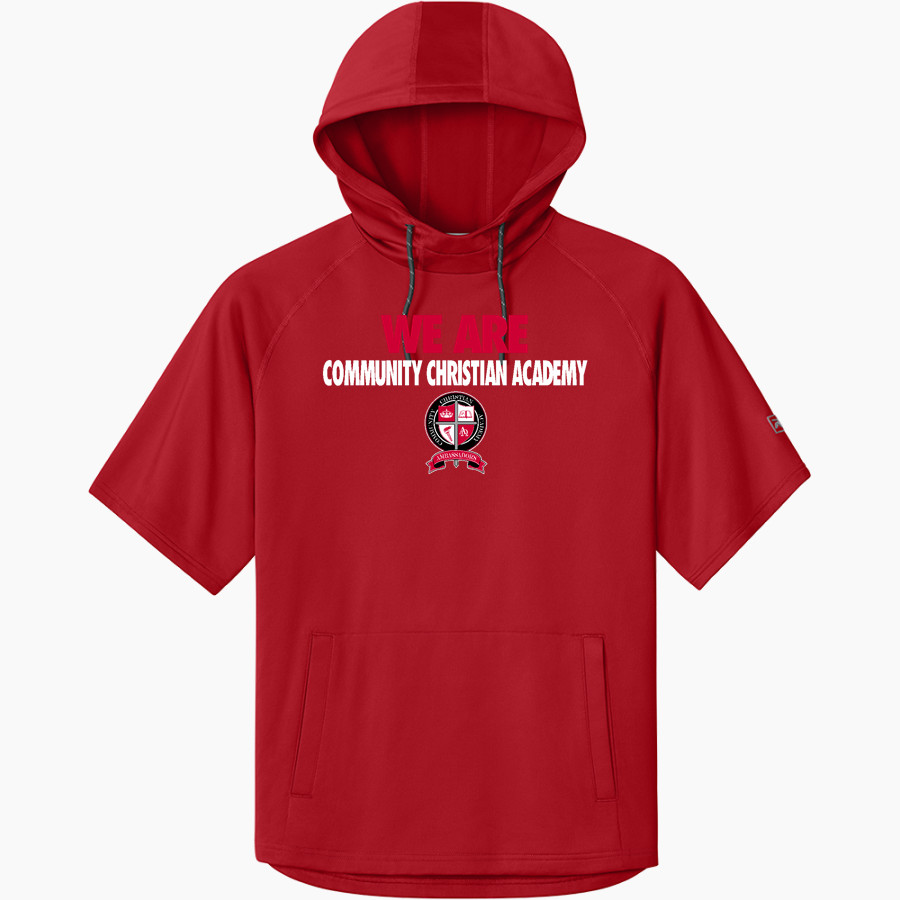 Community Christian Academy Ambassadors <span class="pdp-name-mascot">Community Christian Academy Ambassadors</span> Richardson Men's Charge Performance Fleece Short Sleeve Hoodie