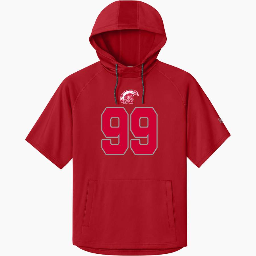 TUNSTALL SENIOR HIGH SCHOOL TROJANS <span class="pdp-name-mascot">TUNSTALL TROJANS</span> Richardson Men's Charge Performance Fleece Short Sleeve Hoodie
