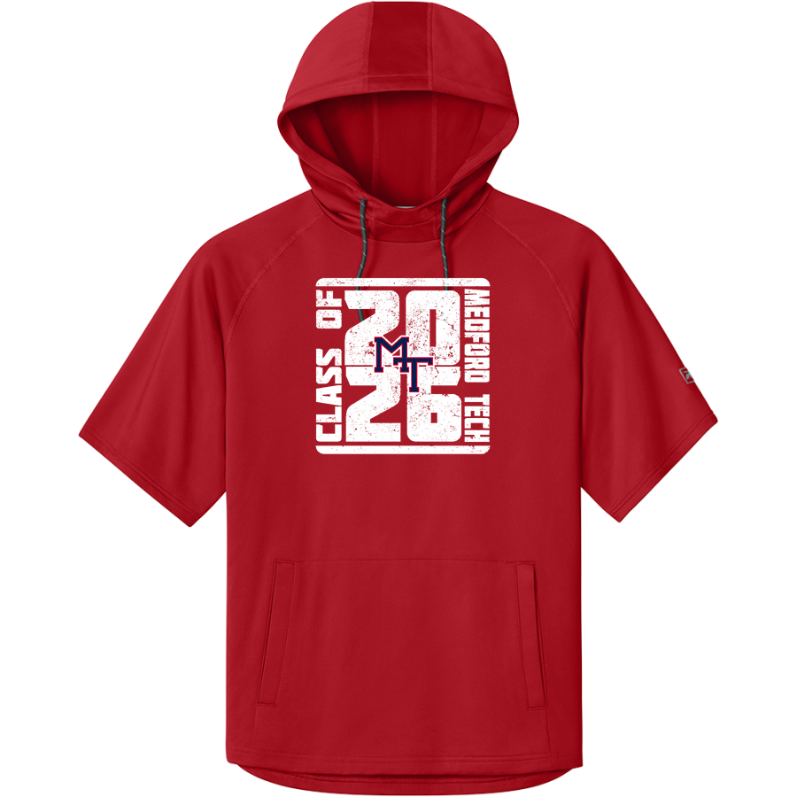 Medford Tech Jaguars <span class="pdp-name-mascot">Medford Tech High School Jaguars</span> Richardson Men's Charge Performance Fleece Short Sleeve Hoodie