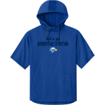 Arrowhead Christian Eagles <span class="pdp-name-mascot">Arrowhead Christian Academy Eagles</span> Richardson Men's Charge Performance Fleece Short Sleeve Hoodie Front Thumbnail