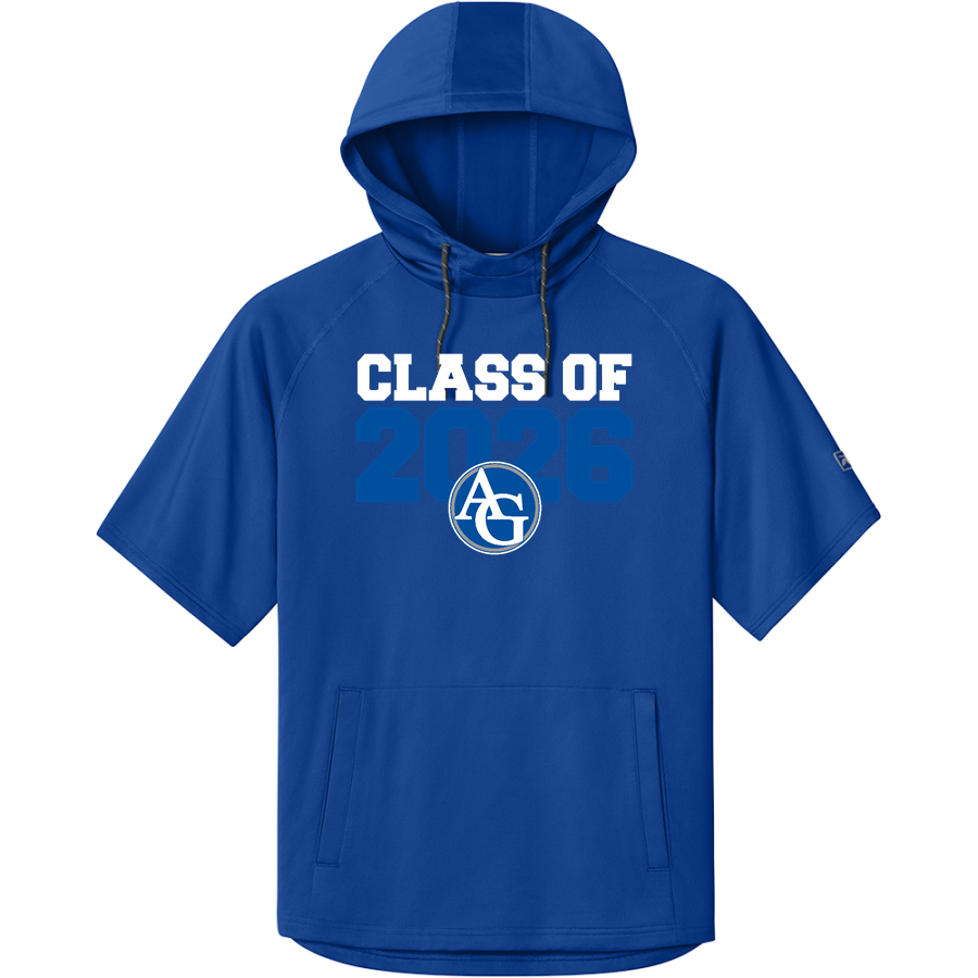 ASHLAND-GREENWOOD HIGH SCHOOL BLUEJAYS <span class="pdp-name-mascot">ASHLAND - GREENWOOD BLUEJAYS</span> Richardson Men's Charge Performance Fleece Short Sleeve Hoodie