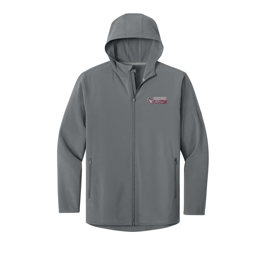 Burgundy Blazers <span class="pdp-name-mascot">Burgundy Farm Blazers</span> Richardson Men's Barrage Hooded Wind Jacket