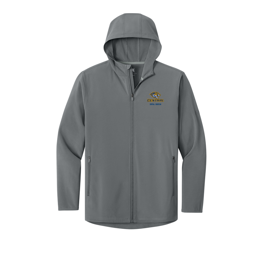 Central Christian Tigers <span class="pdp-name-mascot">Central Christian College Tigers</span> Richardson Men's Barrage Hooded Wind Jacket