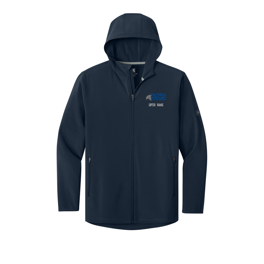 Tacoma Community College Titans <span class="pdp-name-mascot">Tacoma Community College Titans</span> Richardson Men's Barrage Hooded Wind Jacket