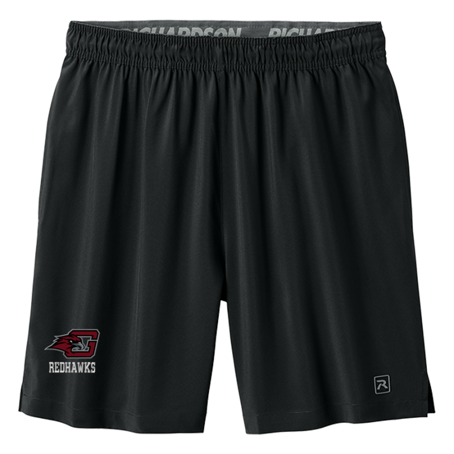 Goshen RedHawks <span class="pdp-name-mascot">Goshen RedHawks</span> Richardson Men's Barrage Stretch Woven Training Short