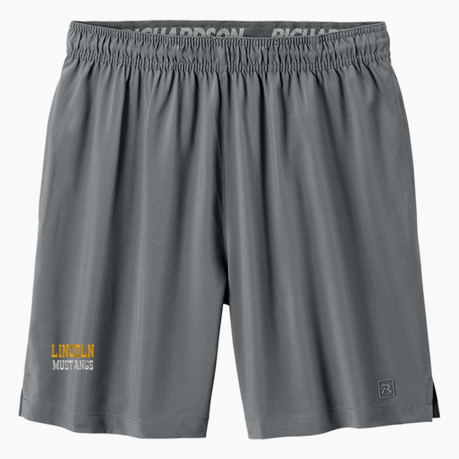 Lincoln Mustangs <span class="pdp-name-mascot">Lincoln Mustangs</span> Richardson Men's Barrage Stretch Woven Training Short