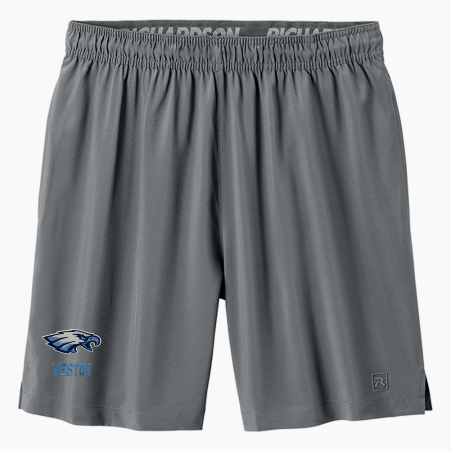WESTON HIGH SCHOOL SILVER EAGLES <span class="pdp-name-mascot">WESTON SILVER EAGLES</span> Richardson Men's Barrage Stretch Woven Training Short