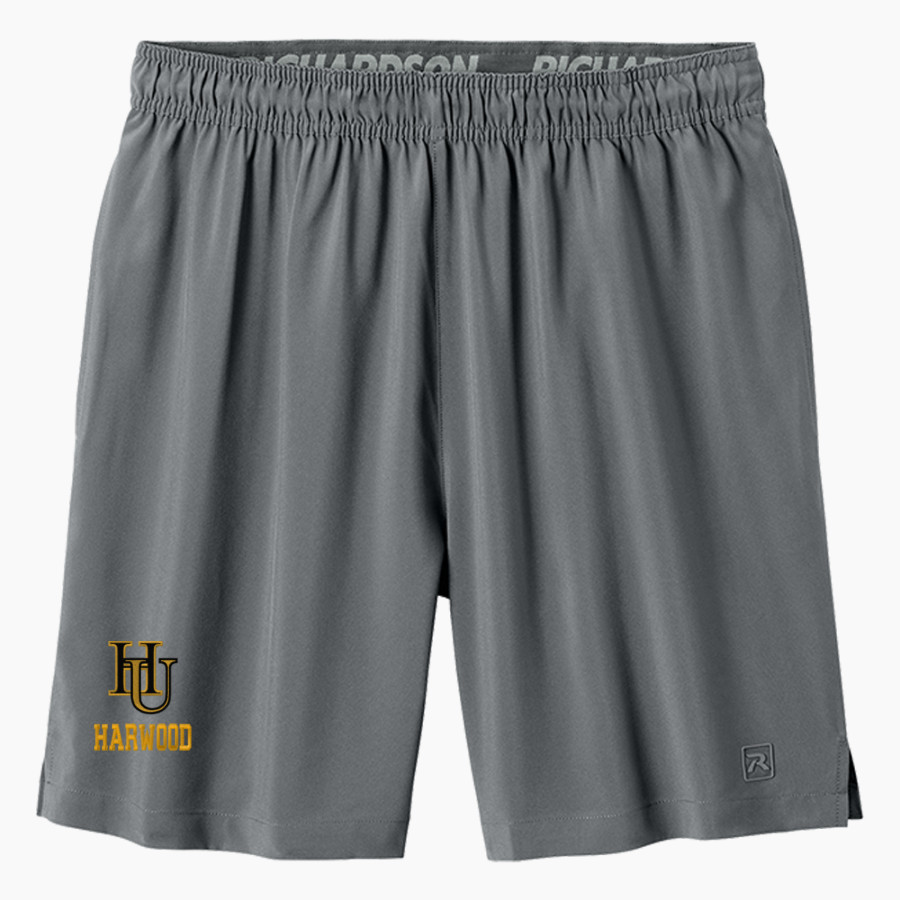 HARWOOD UNION HIGH SCHOOL HIGHLANDERS <span class="pdp-name-mascot">HARWOOD HIGHLANDERS</span> Richardson Men's Barrage Stretch Woven Training Short