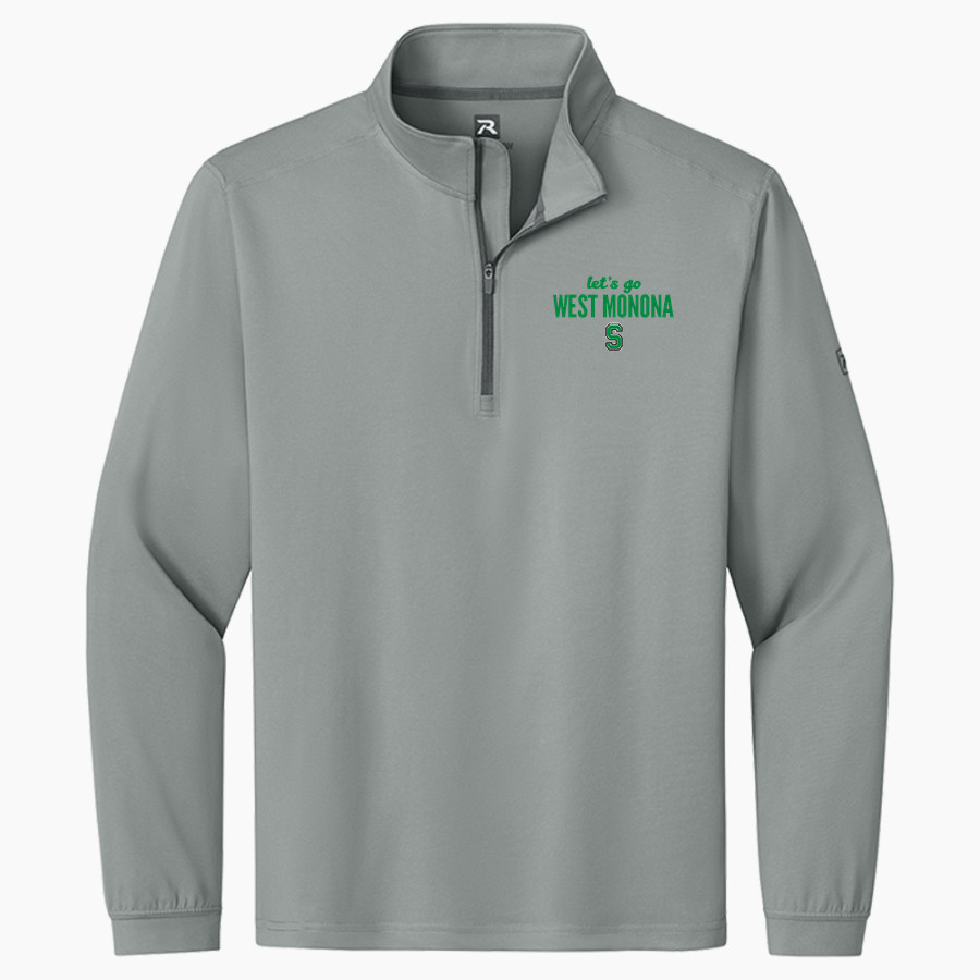 WEST MONONA HIGH SCHOOL SPARTANS <span class="pdp-name-mascot">WEST MONONA SPARTANS</span> Richardson Men's Vertex 1/4-Zip Pullover