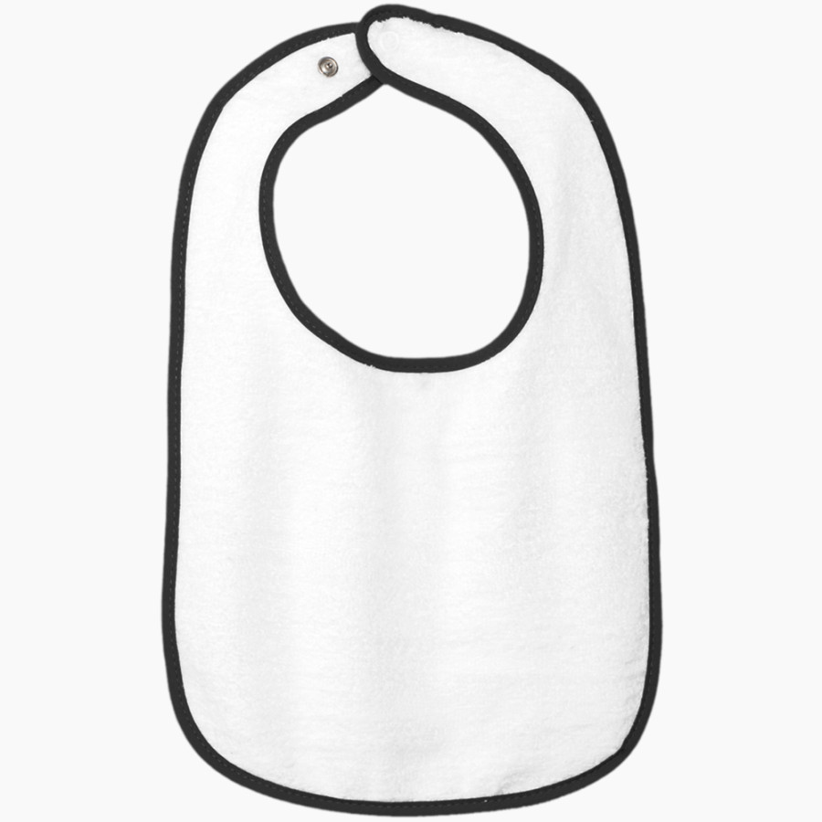 Corpus Christi Cougars Rabbit Skins Infant Contrast Trim Terry Bib