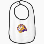 Gospel Light Christian Lions <span class="pdp-name-mascot">Gospel Light Christian School Lions</span> Rabbit Skins Infant Contrast Trim Terry Bib Front Thumbnail