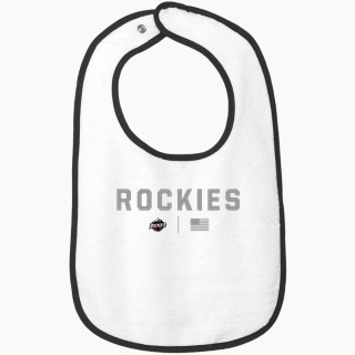 Rabbit Skins Infant Contrast Trim Terry Bib