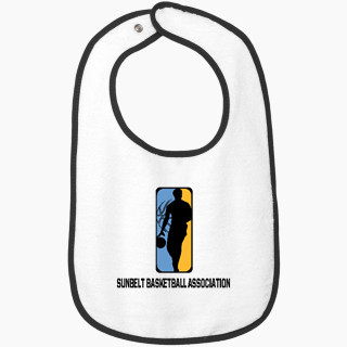 Rabbit Skins Infant Contrast Trim Terry Bib