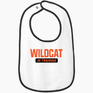 Rabbit Skins Infant Contrast Trim Terry Bib