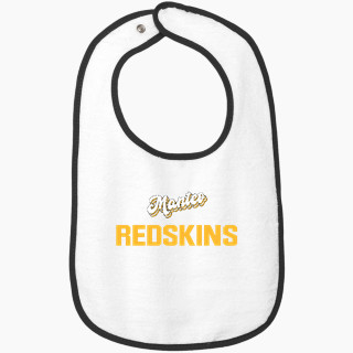 Rabbit Skins Infant Contrast Trim Terry Bib