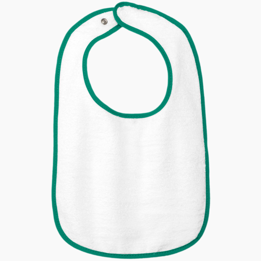 Corpus Christi Cougars Rabbit Skins Infant Contrast Trim Terry Bib