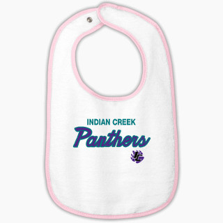 Rabbit Skins Infant Contrast Trim Terry Bib