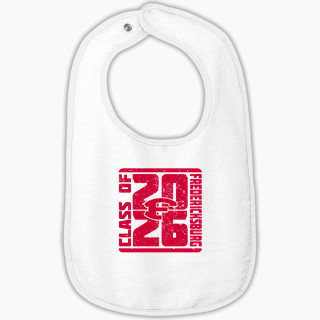 Rabbit Skins Infant Contrast Trim Terry Bib