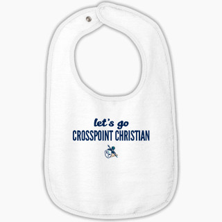 Rabbit Skins Infant Contrast Trim Terry Bib