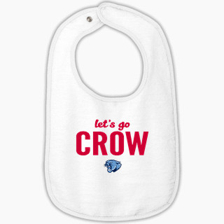 Rabbit Skins Infant Contrast Trim Terry Bib